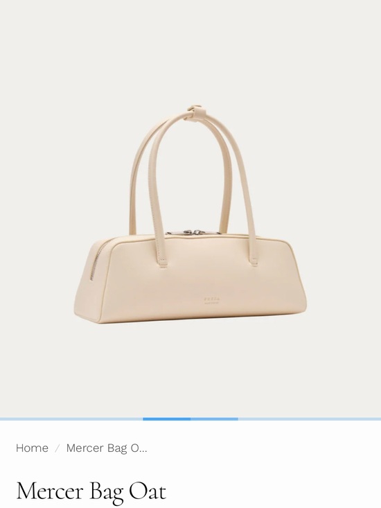 Freja New York Handbags - Mercer Shoulder Bag in Oat by Freja NY